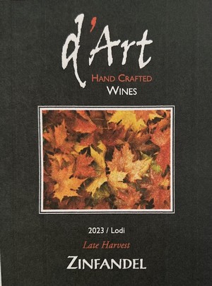 2023 Late Harvest Zinfandel